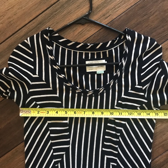 Anthropologie Pieced Stripe dress - Picture 8 of 8